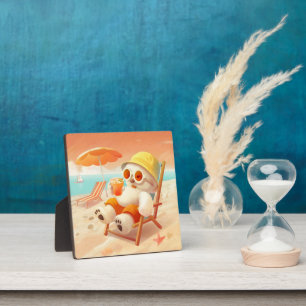 Smile Dog – Beach Mode On Plaque