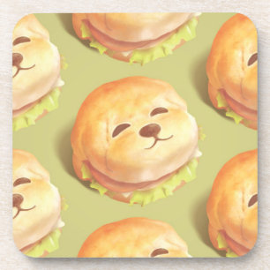 Smile Dog Burger Coaster