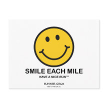 Smile Each Mile / "Nice Run" Runner-Gram