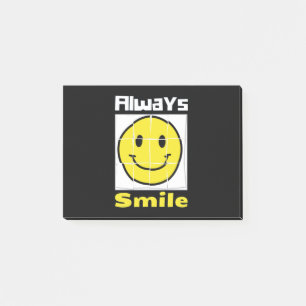 Smile emoji Post-it Notes