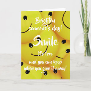 Smile, Encourage Kindness Card