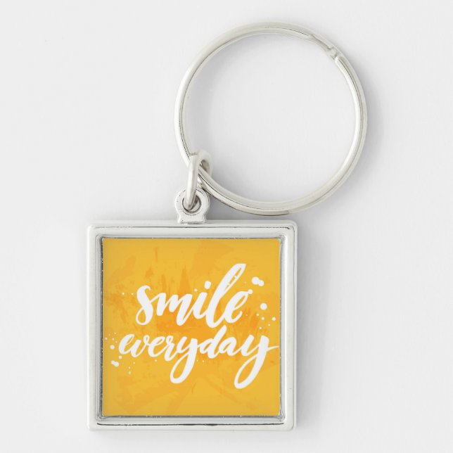 Smile Everyday Key Ring (Front)
