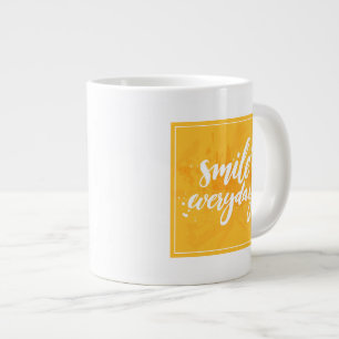 Smile Everyday Large Coffee Mug