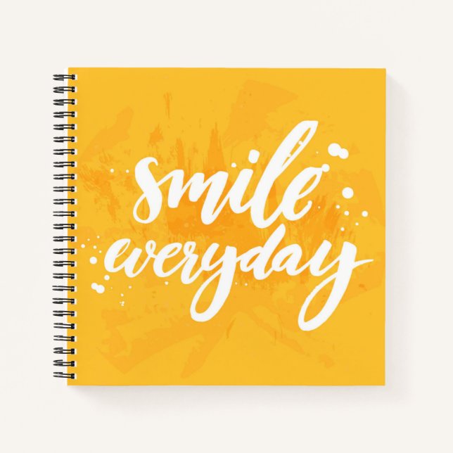 Smile Everyday Notebook (Front)