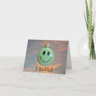 Smile Face Card