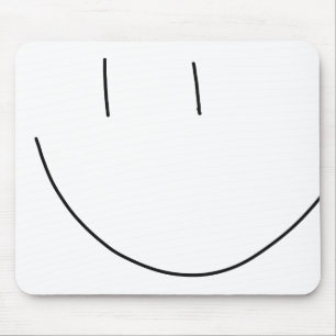 Smile Face Mouse Pad