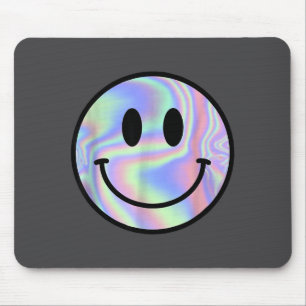 Smile Face Shirt Happy Smiling Face Rave Edm Music Mouse Pad