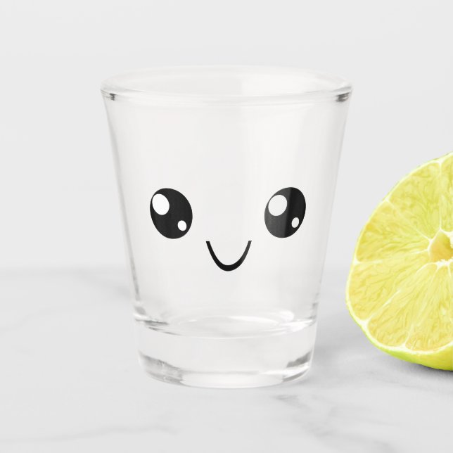 Smile Face Shot Glass (Front)