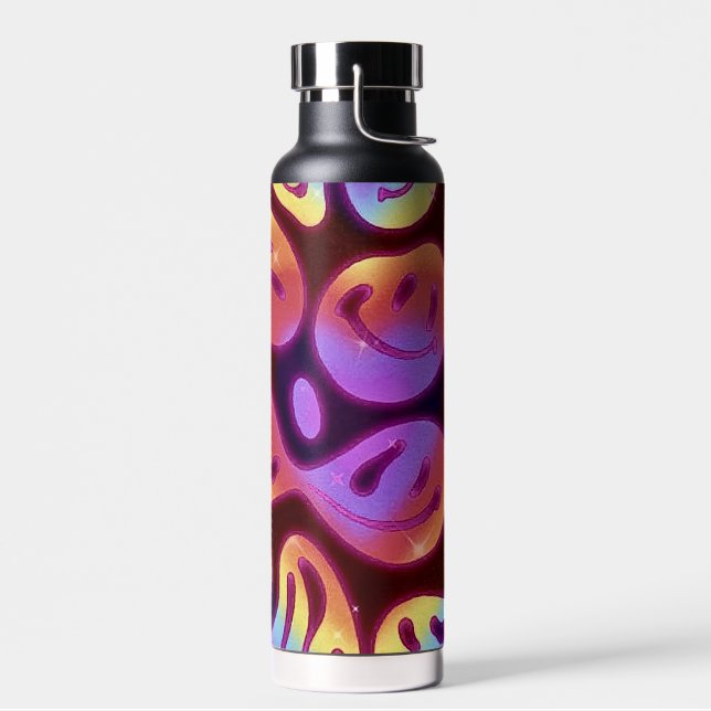 Smile Faces Water Bottle (Left)
