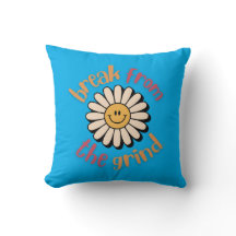Smile Flower BFTG Pillow