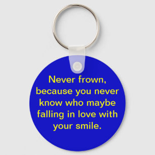 Smile Forever Key Ring