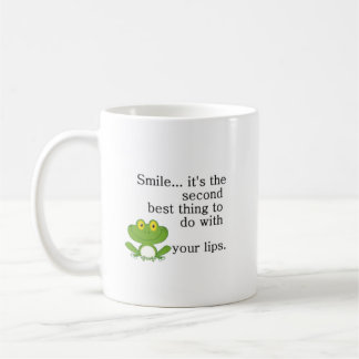 Smile Frog Coffee Mug