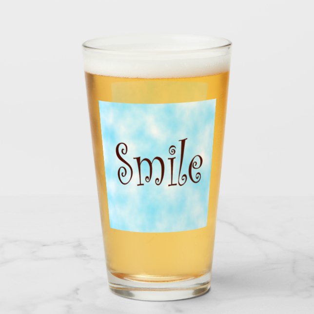 Smile Glass (Front Filled)