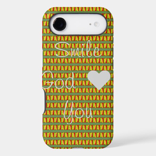 Smile, God Loves You (Rasta Chequered Edition) (Back)