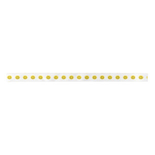 Smile Have a Nice Day Ribbon Satin Ribbon