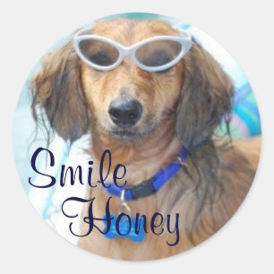 Smile . . . Honey Sticker