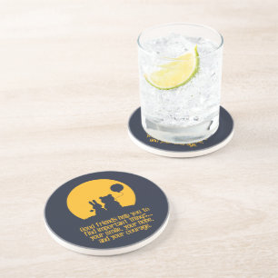 Smile, hope, courage coaster