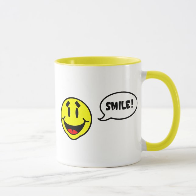 Smile!  I SAID SMILE! Coffee Mug (Right)