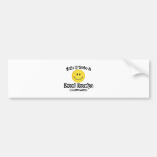Smile If You're a Proud Grandpa (Like Me) Bumper Sticker