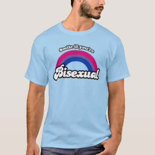 Smile if you're bisexual T-Shirt