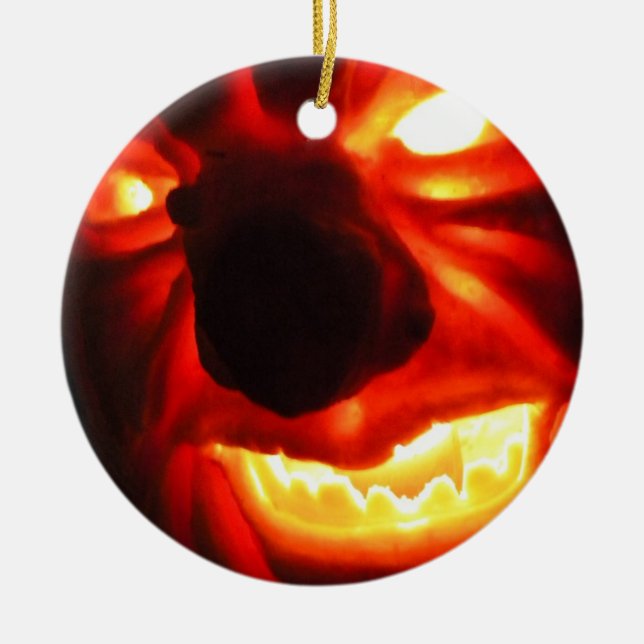 Smile II Ceramic Tree Decoration (Front)