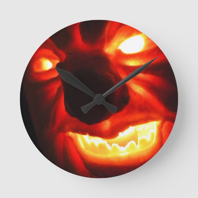 Smile II Round Clock (Front)