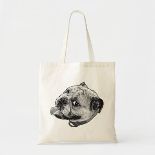 Smile in Halftone Tote Bag