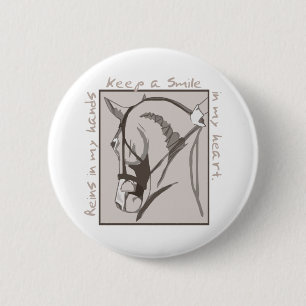 Smile In My Heart 6 Cm Round Badge