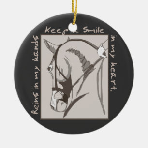 Smile In My Heart Ceramic Tree Decoration