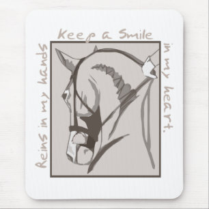Smile In My Heart Mouse Pad