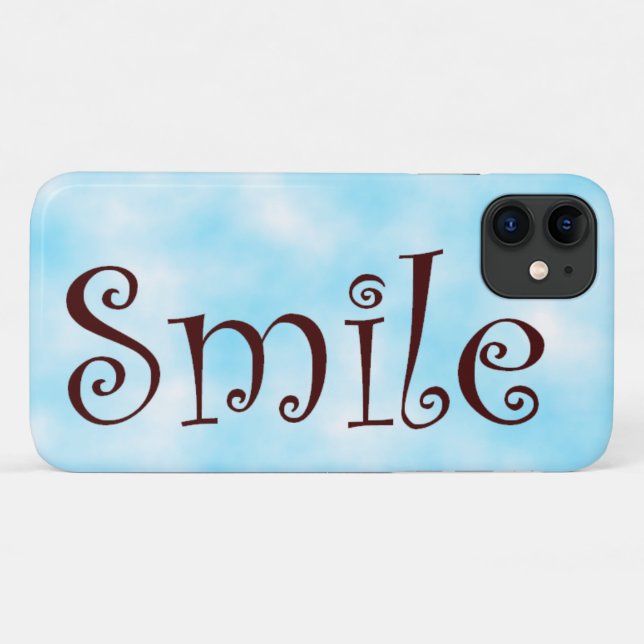 Smile-iphone case (Back (Horizontal))