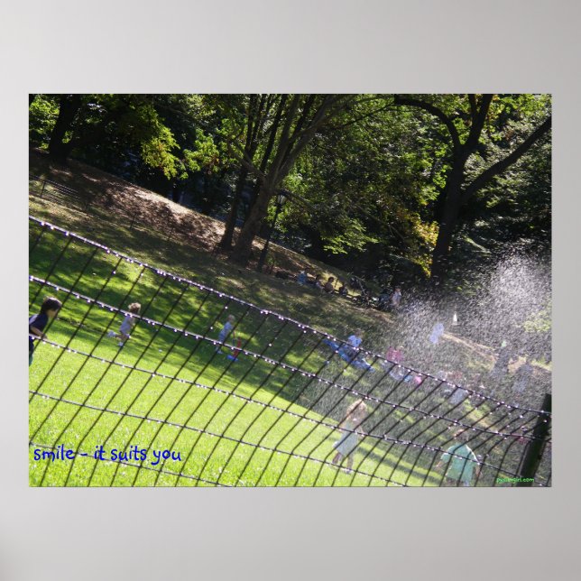 smile - it suits you poster (Front)