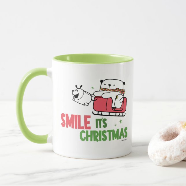Smile, it's Christmas Mug (With Donut)