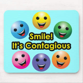 Smile! Its Contagious Mouse Pad