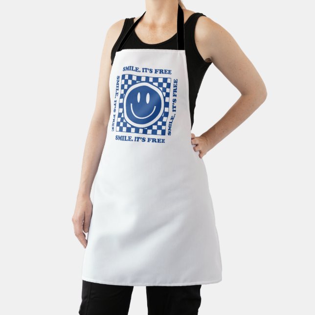 Smile It's Free Apron (Insitu)