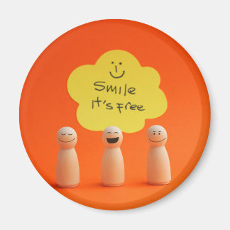 Smile, it's free magnet