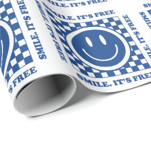 Smile It's Free Wrapping Paper