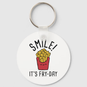 Smile! It's Fry-Day Key Ring