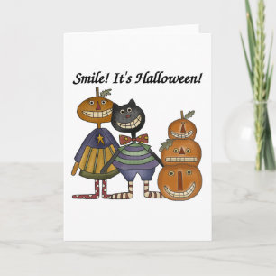 Smile It's Halloween Card