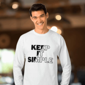 "Smile Keeper: Graphic Tee" T-Shirt