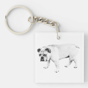 Smile Keeper, Soft Dog Charm Key Ring