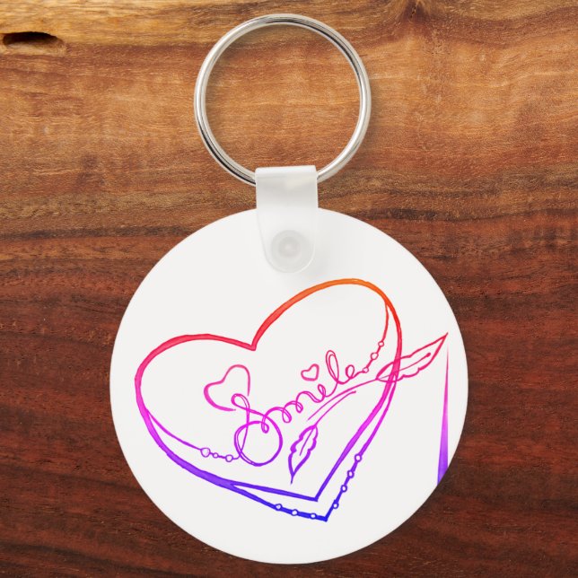 smile key ring (Front)