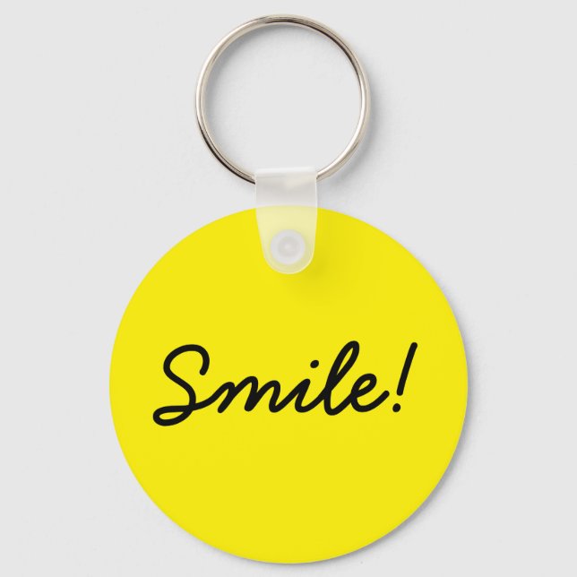 Smile! Key Ring (Front)