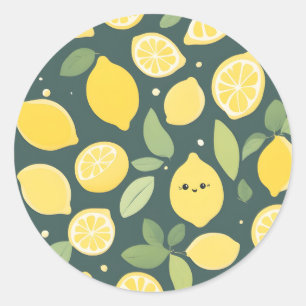 Smile Lemon Sticker