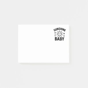 Smile-like sticky notes with smiling sun design