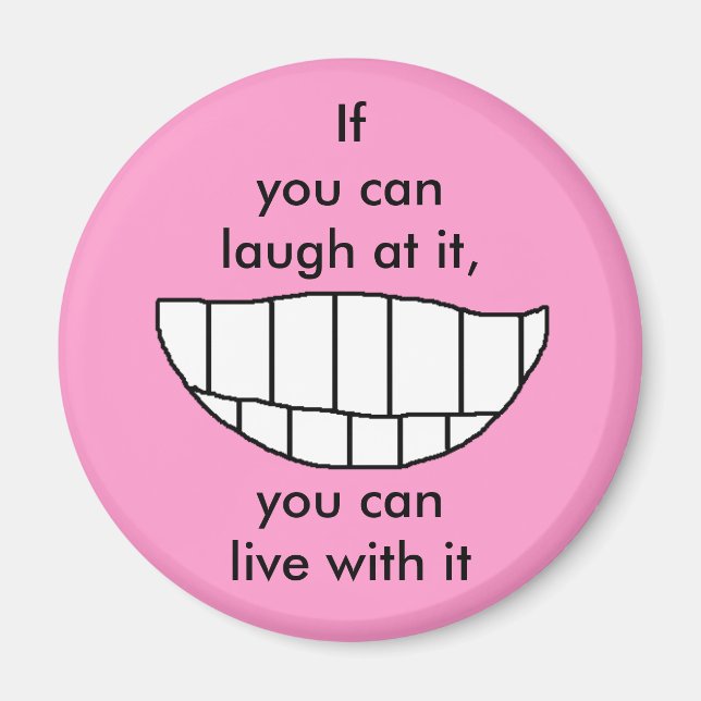 SMILE !  - magnet (Front)