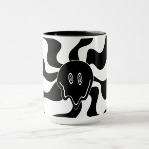 Smile Melt - Black and White Mug