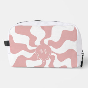 Smile Melt in Pink & White Dopp Kit