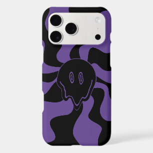 Smile Melt Retro Purple and Black