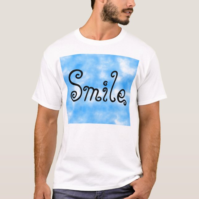 Smile-men's t-shirt (Front)